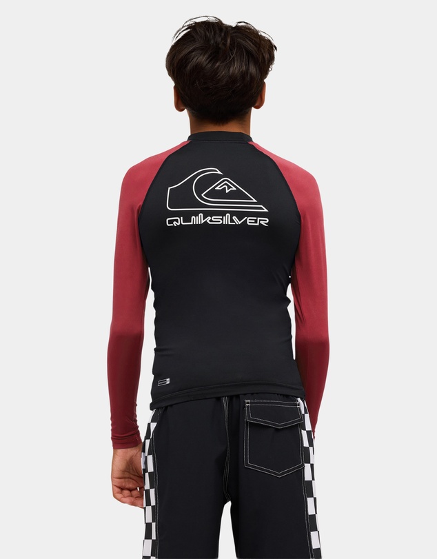 Quiksilver - Boys 8 to 16 On Tour Long Sleeve Rash Vest