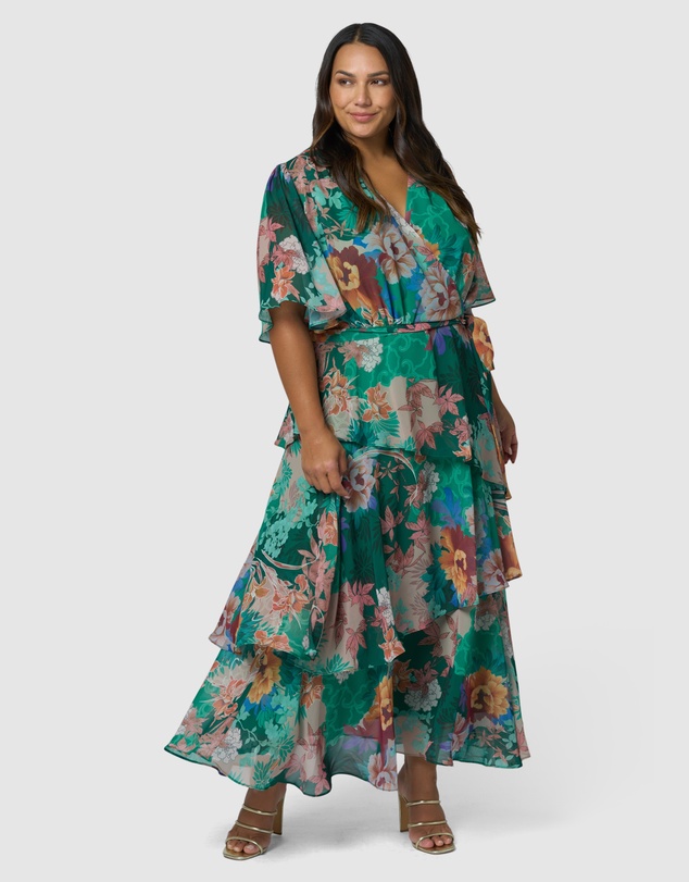 Pink Dusk by Curve Project - Hypnotic Maxi Dress