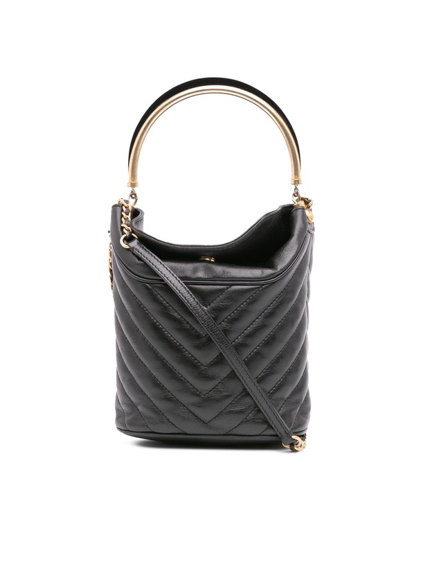 Pre-Loved by Azura Reborn - Pre-Loved chanel Quilted Leather Bucket Bag