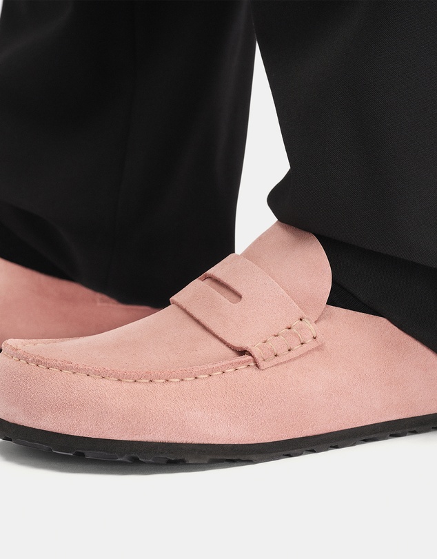 Birkenstock - Naples Wrapped Suede Leather Regular - Unisex