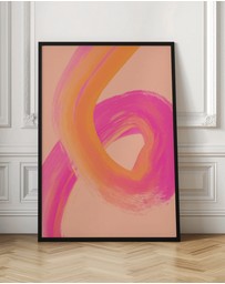 Olive et Oriel - Color Strokes No 13 by Treechild Art Print