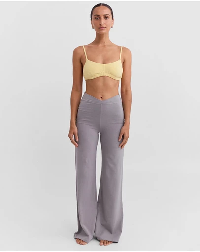 Pinky & Kamal - Wrap Band Yin Flare Pants