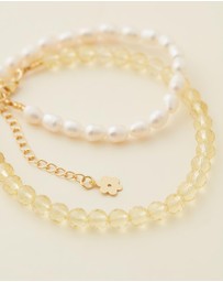 Senso - Pearl & Swarovski Choker