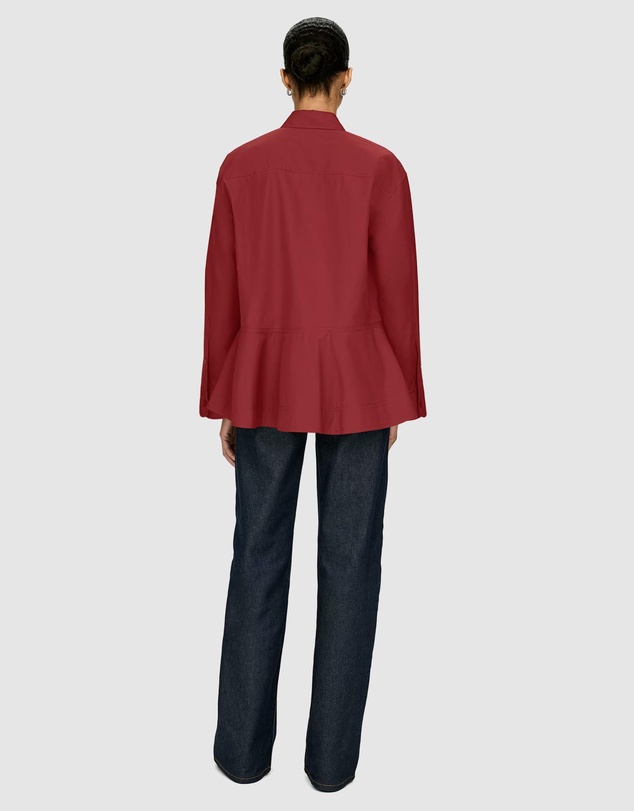 ARKET - Cotton Peplum Blouse