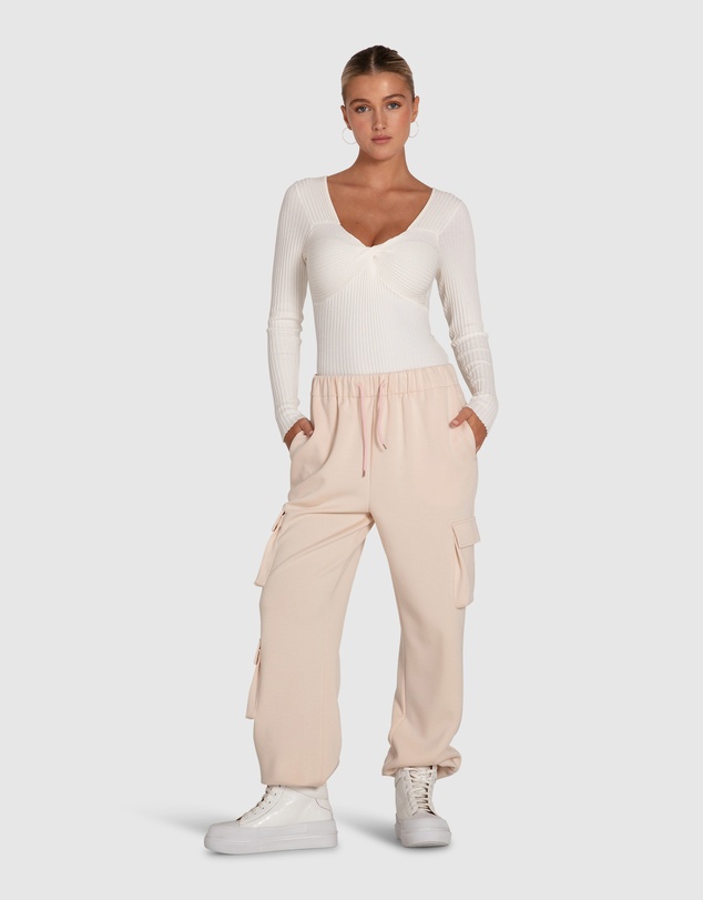 Belle & Bloom - Perfect Match Cargo Trackpants
