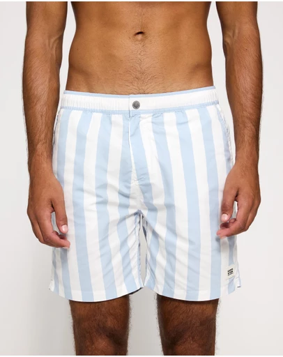 Scotch & Soda - Striped Swim Shorts