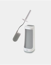 Joseph Joseph - Flex™ Plus Toilet Brush with Storage Caddy (Grey/White)