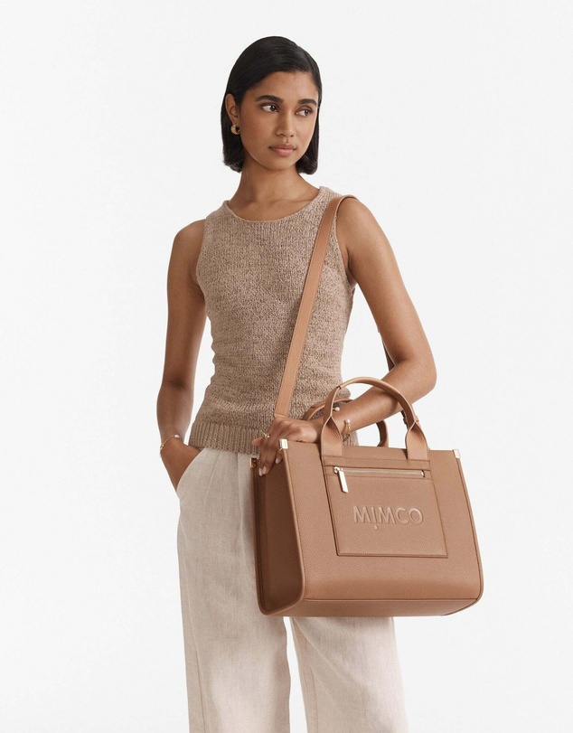 MIMCO - Patch Leather Tote Bag