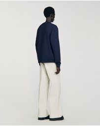 Sandro - Rubber Sandro Crewneck Sweatshirt