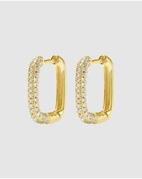 Pastiche - Avery Hoops - White