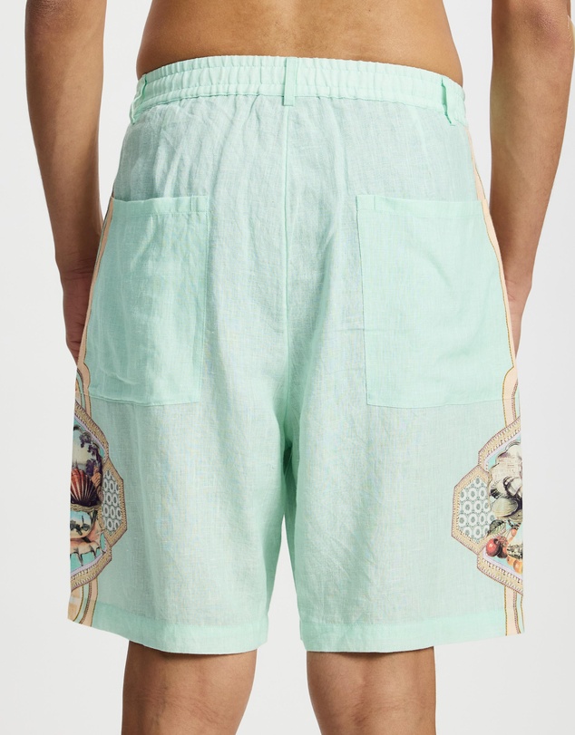 Camilla - Elastic Back Long Walk Shorts