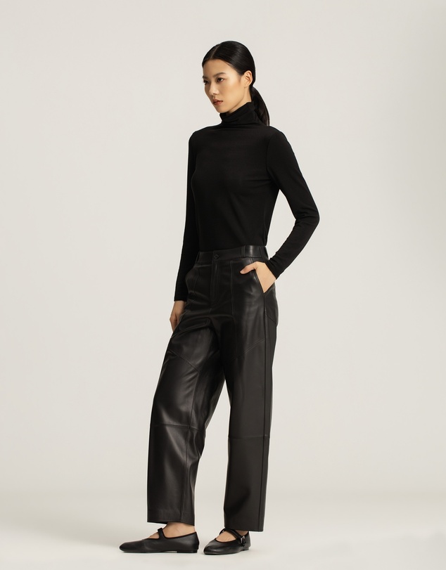 IDA+S - Corin Lambskin Panelled Pants