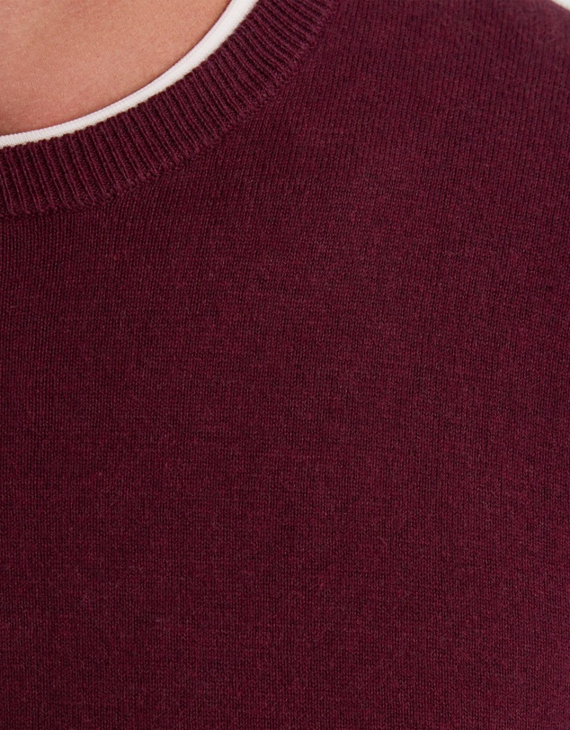 Oxford - Crew Neck Cotton Cashmere Knit