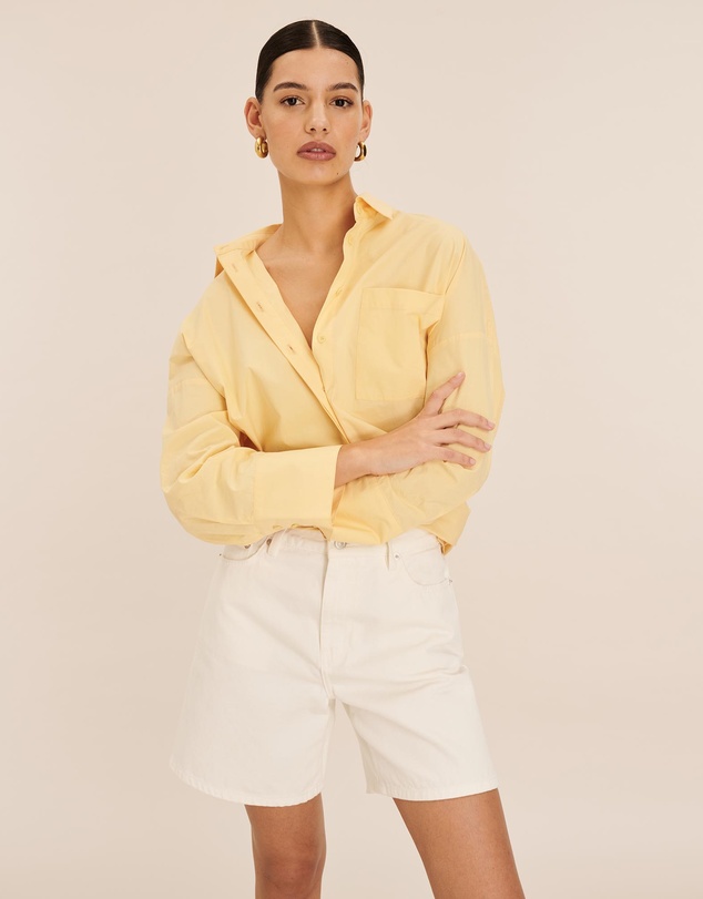 AERE - Organic Cotton Oversized Shirt