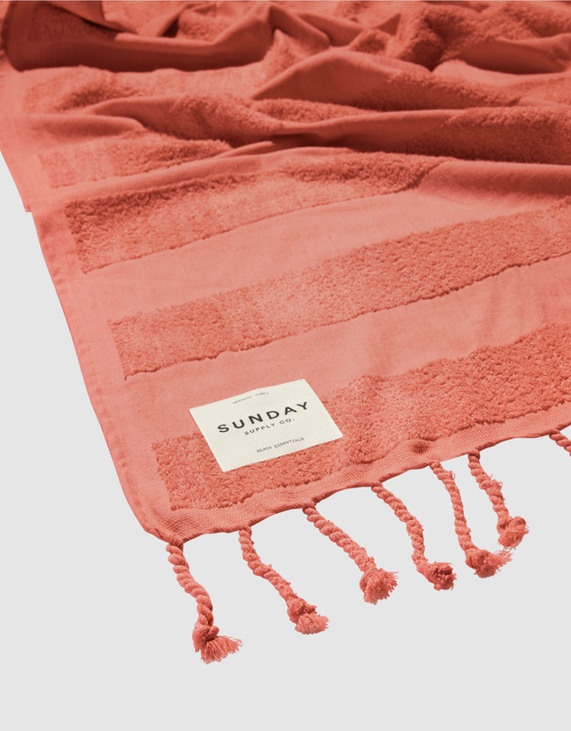 Sunday Supply Co - Terracotta Beach Towel