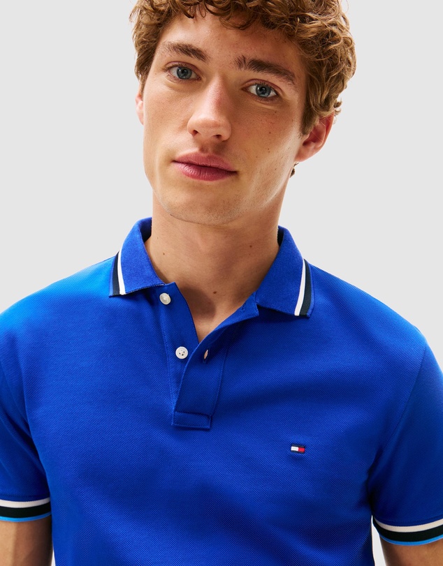 Tommy Hilfiger - Cuff Slim Fit Polo