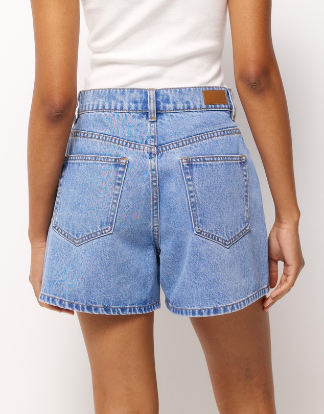 AERE - Mia Classic Denim Shorts