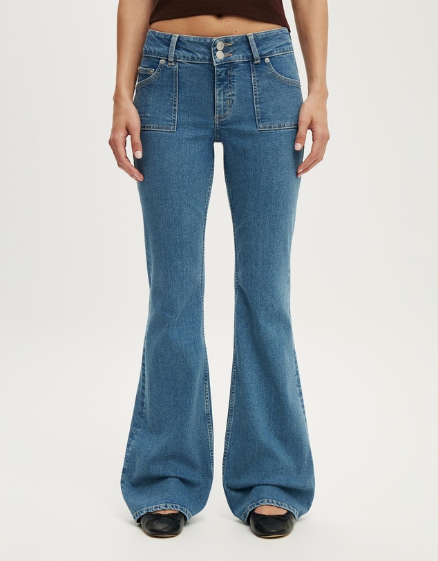 Cotton On - Mid Rise Bootcut Jean