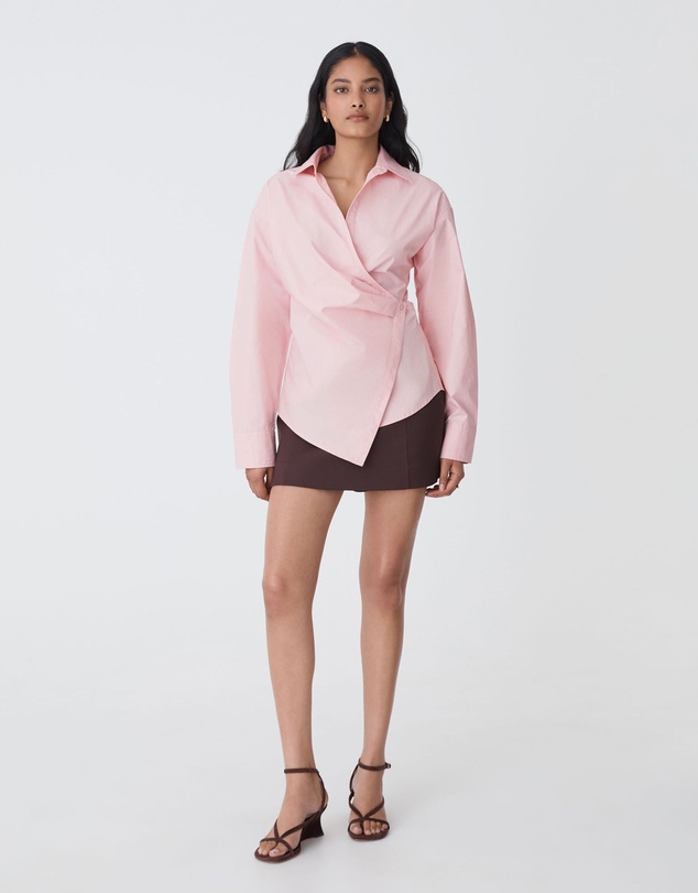 Forcast - Katrina Wrap Shirt