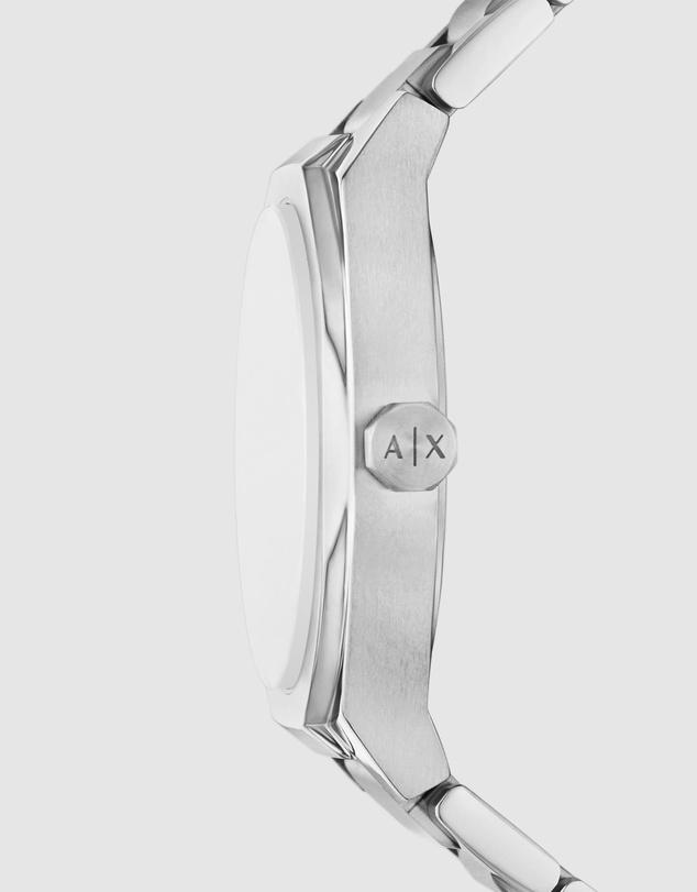 Armani Exchange - Silver Tone Analogue Watch