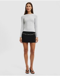 Cotton On - Longline Crew LS Top