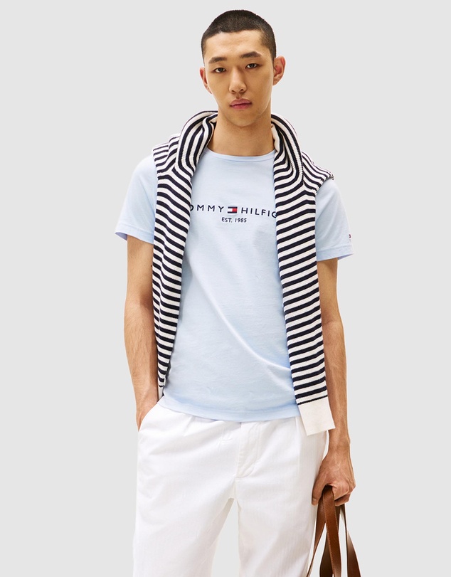 Tommy Hilfiger - Slim Fit Organic Cotton T-Shirt