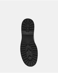 Steve Madden - Alba Black Leather Mary Janes