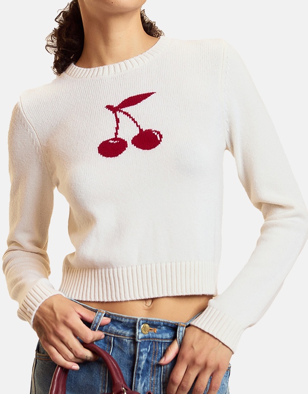 Cynthia Rowley - Intarsia Knit Sweater