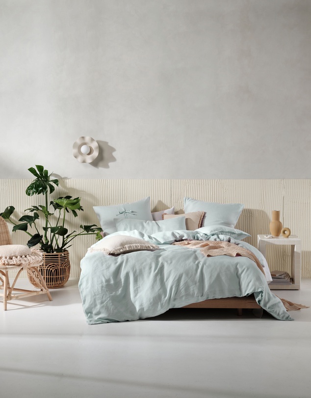Linen House - Nimes Pure Linen Filled Cushion