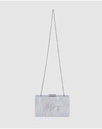 Olga Berg - MRS. Glitter Acrylic Clutch