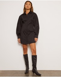 AERE - Organic Cotton Poplin Mini Dress