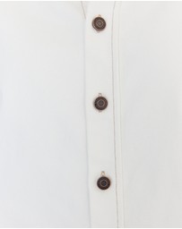 ALEXANDRA - Basen Shacket White Denim