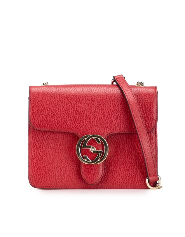 Pre-Loved by Azura Reborn - Pre-Loved Small Dollar Calfskin Interlocking G Crossbody