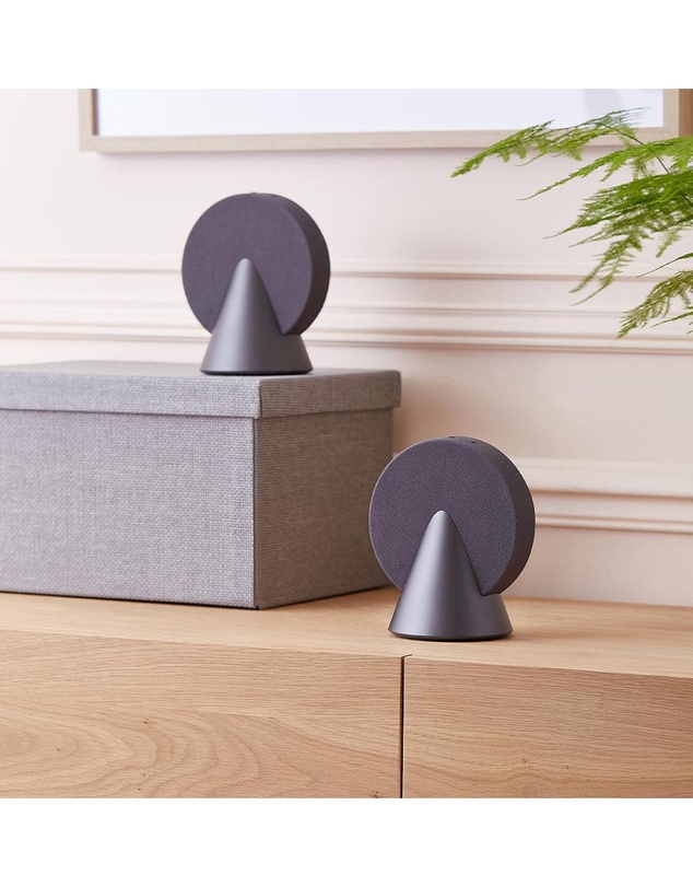 Lexon - Lexon Conic 360 Bluetooth Speaker - Grey