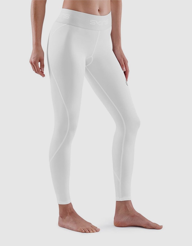 SKINS - SKINS Compression Women's Series-1 Activewear 7/8 Long Tight White