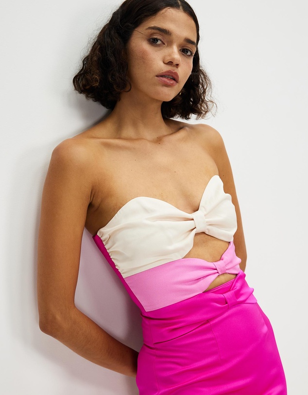Honey and Beau - Euphoric Strapless Dress