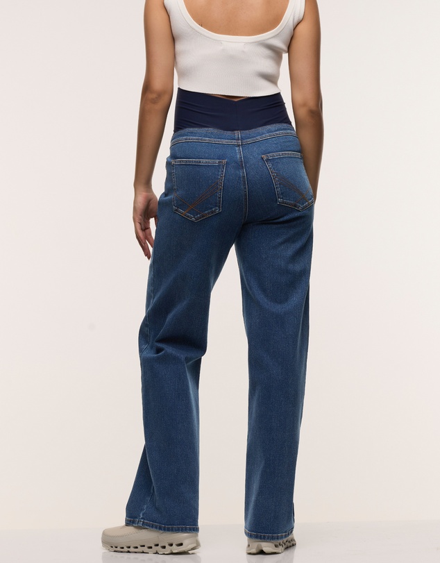 Soon Maternity - Straight Leg Overbelly Jeans