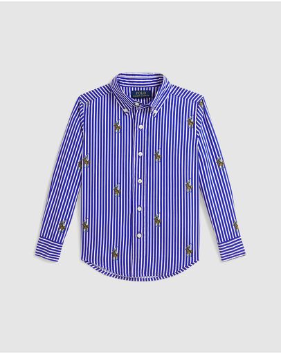 Equestrian Bear Stripe