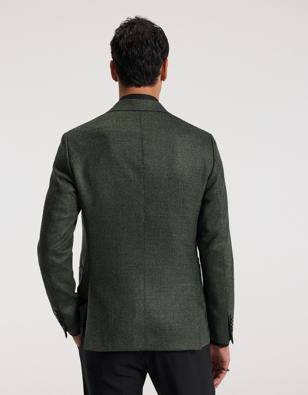 Calibre - Hopsack Wool Blazer Khaki