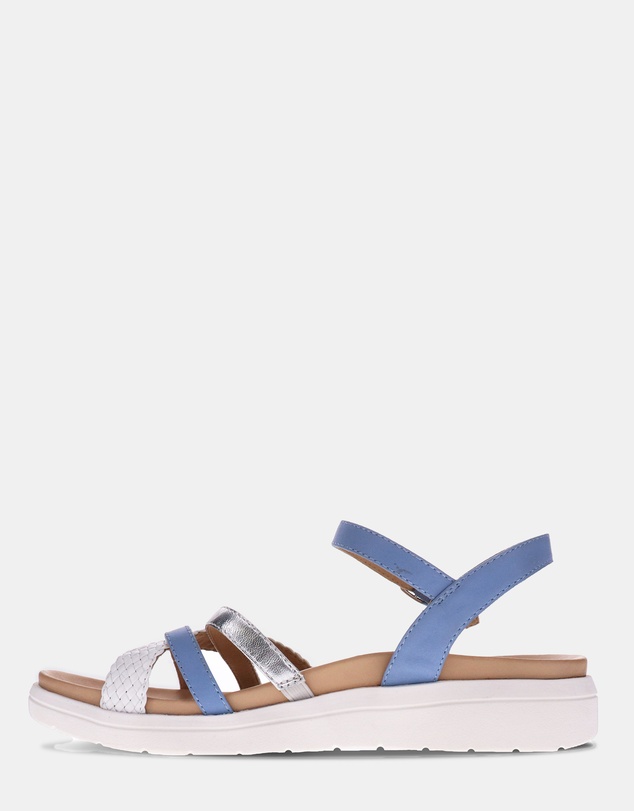 Mia Vita - Banks Sandal - Blue Multi