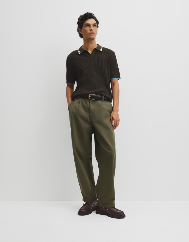 Country Road - Australian Good Earth Cotton Tapered Trophy Polo