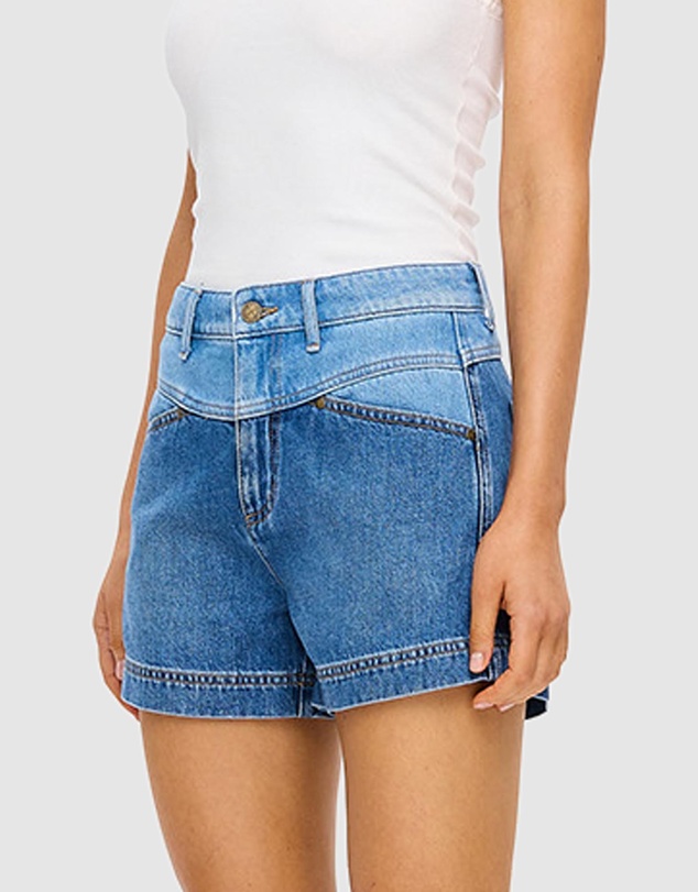 KIVARI - Coralie Denim Shorts