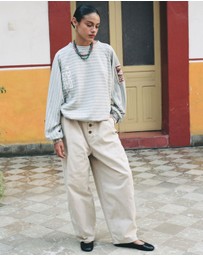 KINGA CSILLA - Smoke Stripe Med Jumper