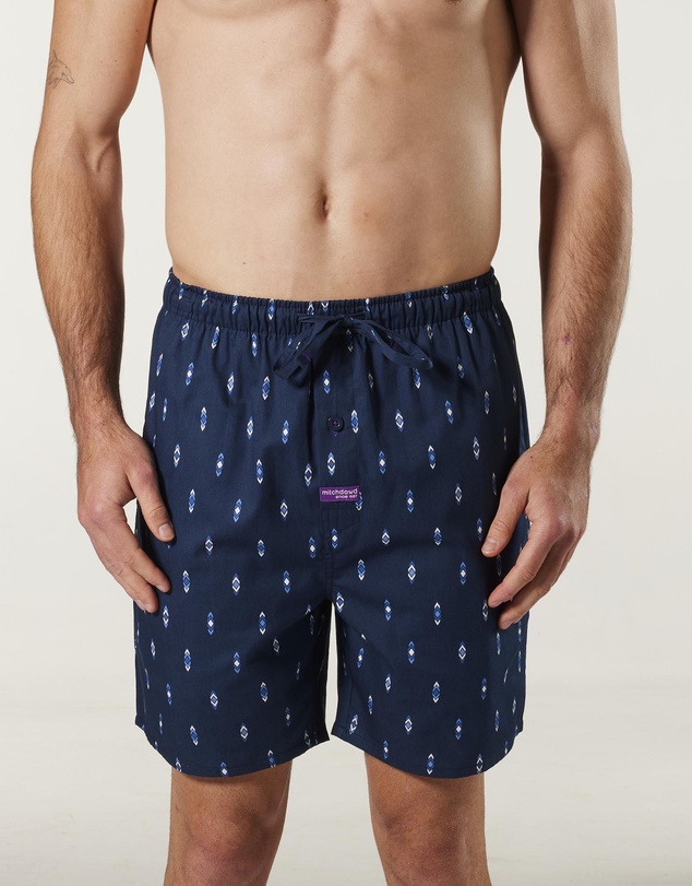 Mitch Dowd - Flint Cotton Sleep Short - Navy
