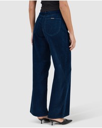 Rolla's - Relaxed Sailor Jean - Teal Cord