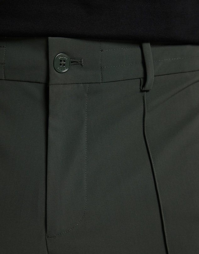 Calibre - Technical Knit Pintucked Pants Khaki
