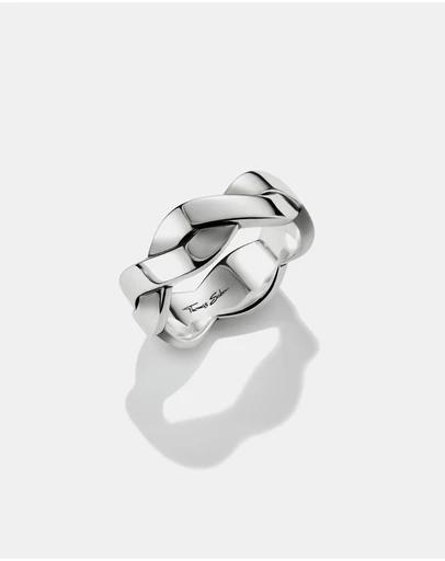 THOMAS SABO - THOMAS SABO Band Ring with Braided Structure