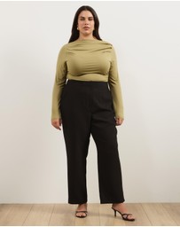 Atmos&Here Curvy - Claude Skinny Tailored Pants
