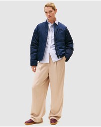 Tommy Hilfiger - Vis Twill Pull On Wide Leg Pants