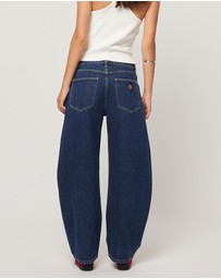Abrand - 95 Mid Barrel Jeans
